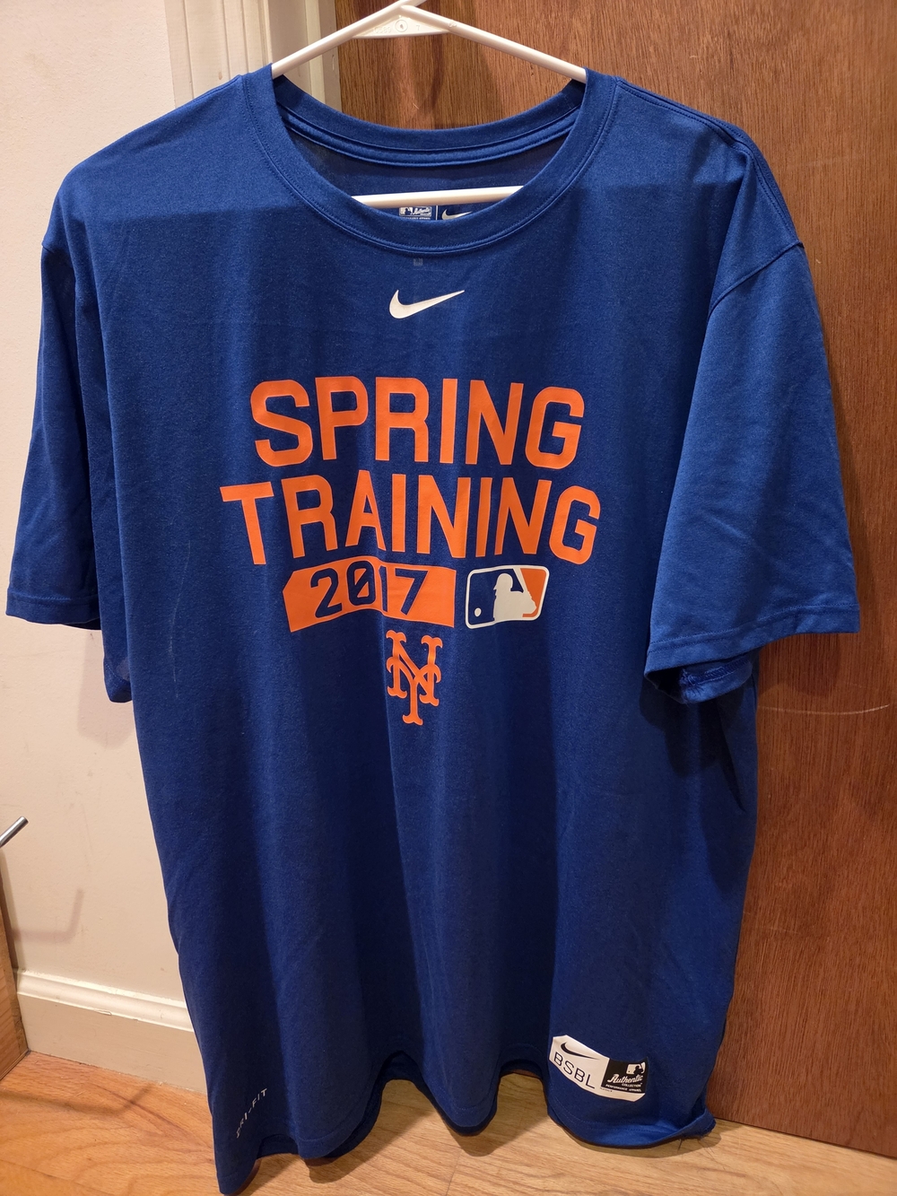 Men's Nike Mets Spring Training Dri Fit Tshirt